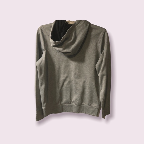 Nike Fit Therma hoodie Gray on gray GUC Sz M - Picture 2 of 3